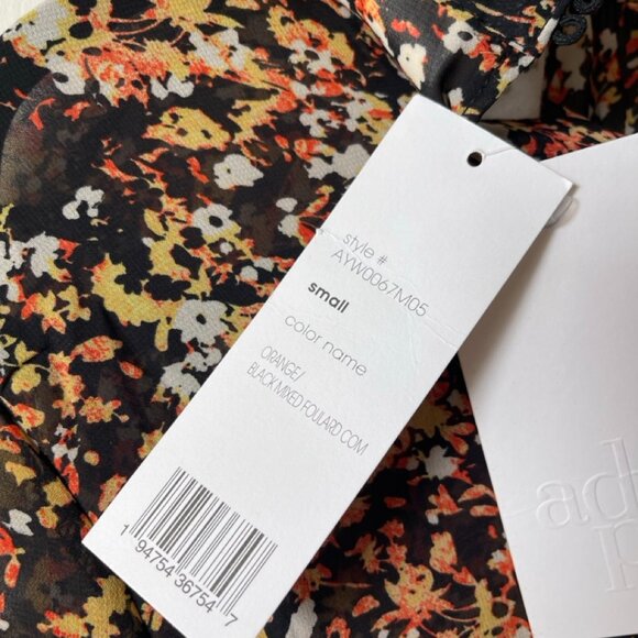 ADYSON PARKER Abstract Foral Ruffle Blouse Size Small NWT!!! - Picture 8 of 12
